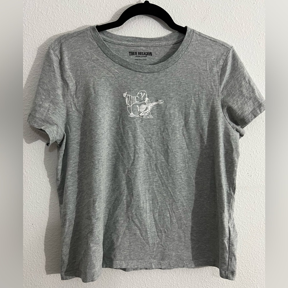 True Religion Crew Neck T-Shirt with logo